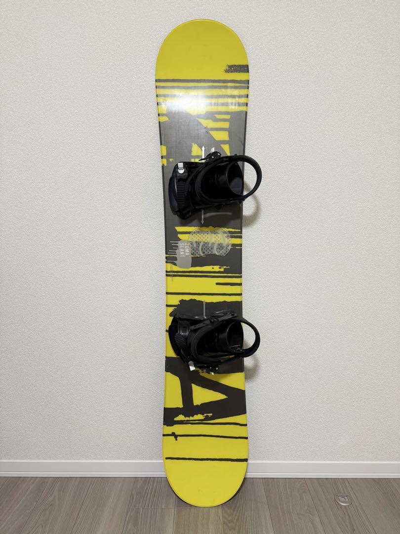 【美品】ZUMA SLANT 150cm スノーボード ビンディング