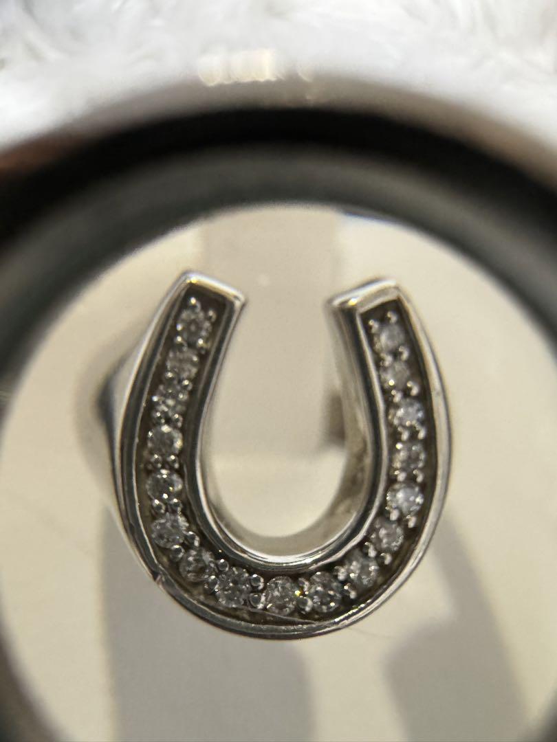 【値下げ】 S925 horseshoe リング サイズ 12.5 アクセサリー