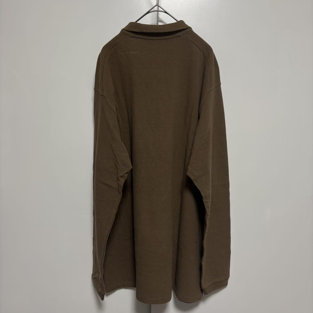 トップス YAECA PARK 19SS Long Sleeve Polo Shirt-L