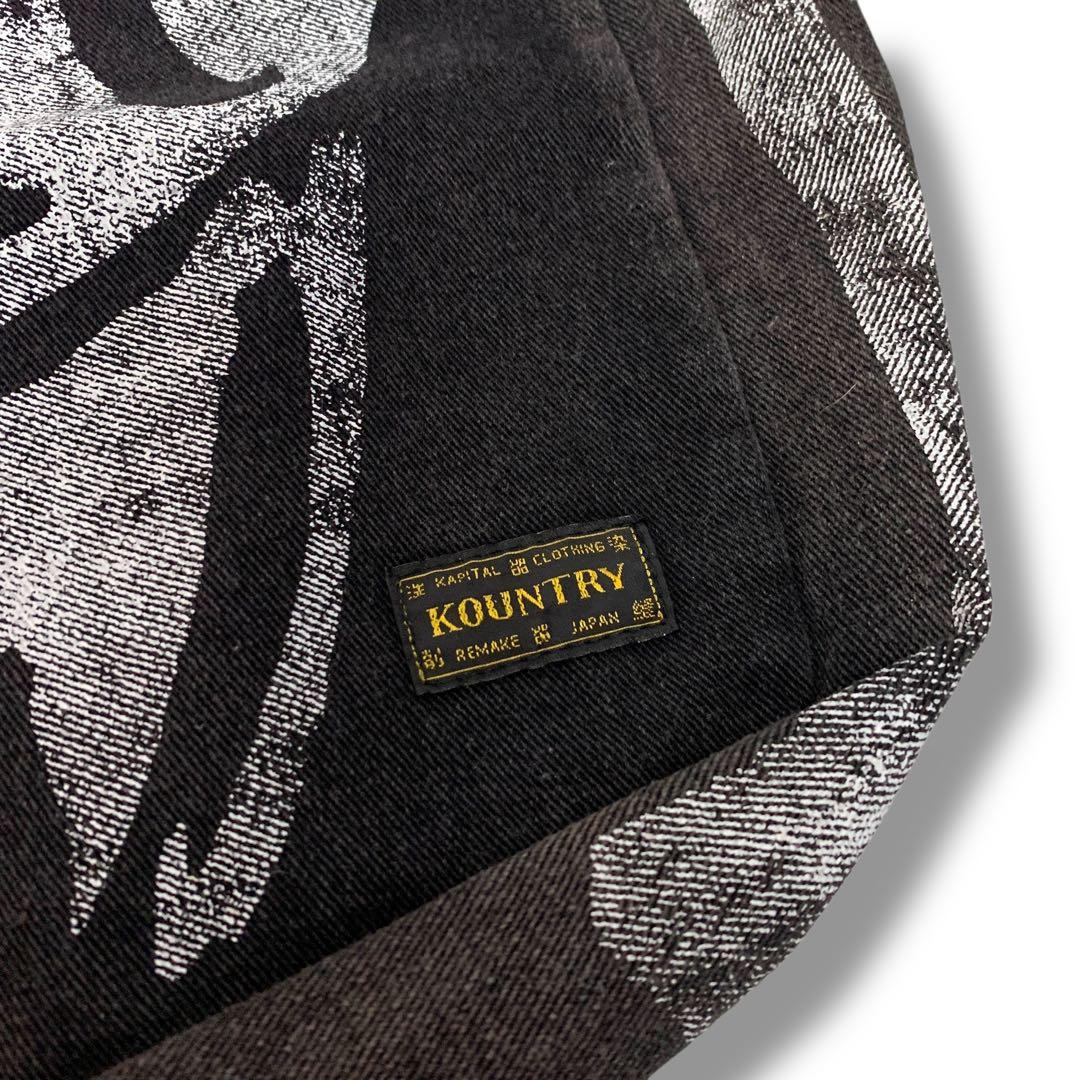 バッグ KAPITAL KOUNTRY BONES SHOULDER BAG KAPITAL 