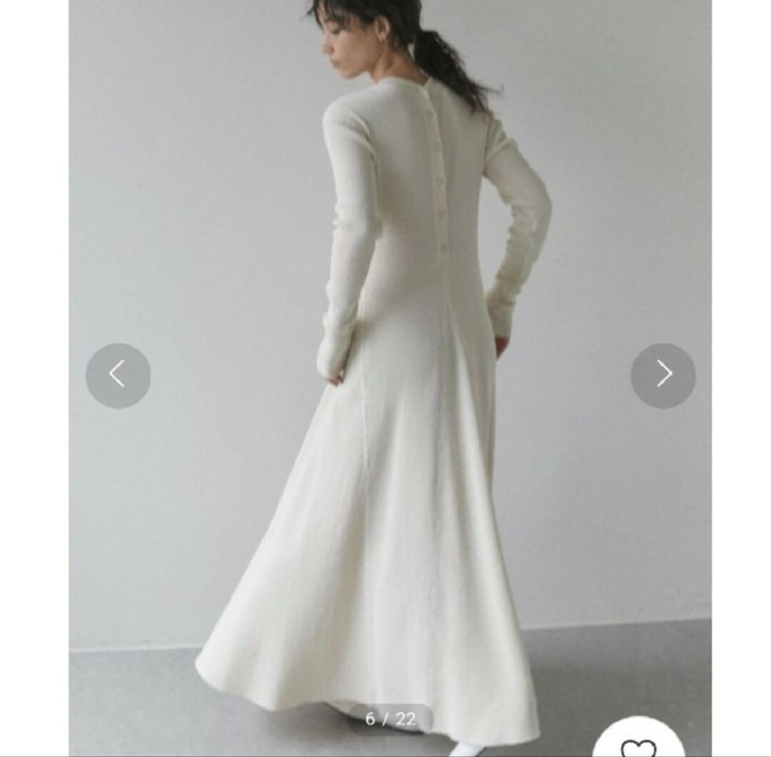 【美品】GALLARDAGALANTEサーマルフレアワンピース