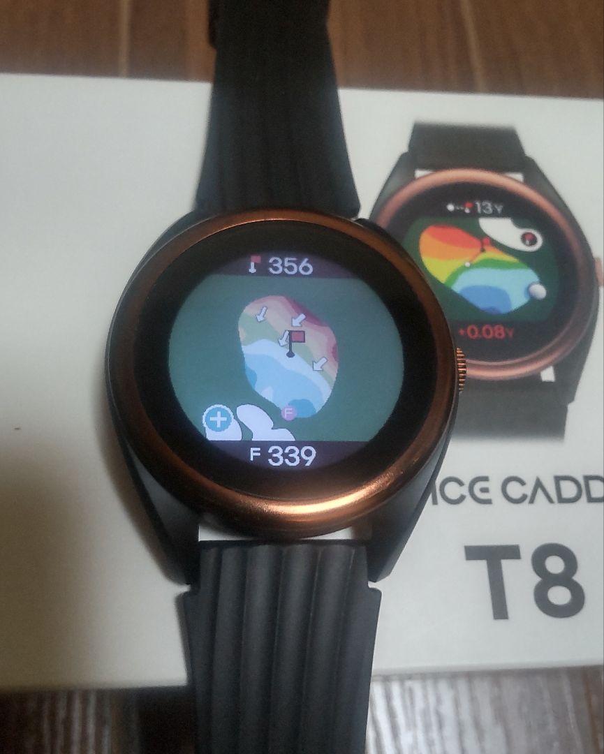 VOICE CADDIE T8 GPSナビウォッチ ブラック