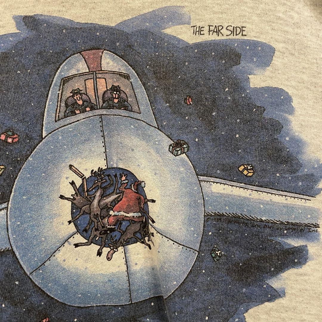 THE FAR SIDE のジョーク イラスト プリント スウェット