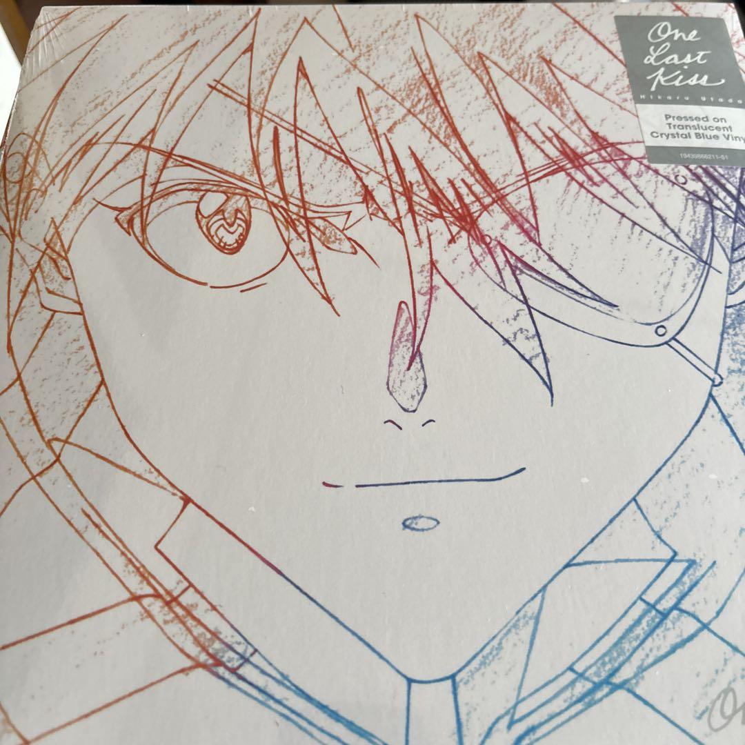One Last Kiss / 宇多田ヒカル / EU盤 / クリスタルブルー Amazon.co.jp: 宇多田ヒカル「One Last Kiss」 (EU Blue Vinyl