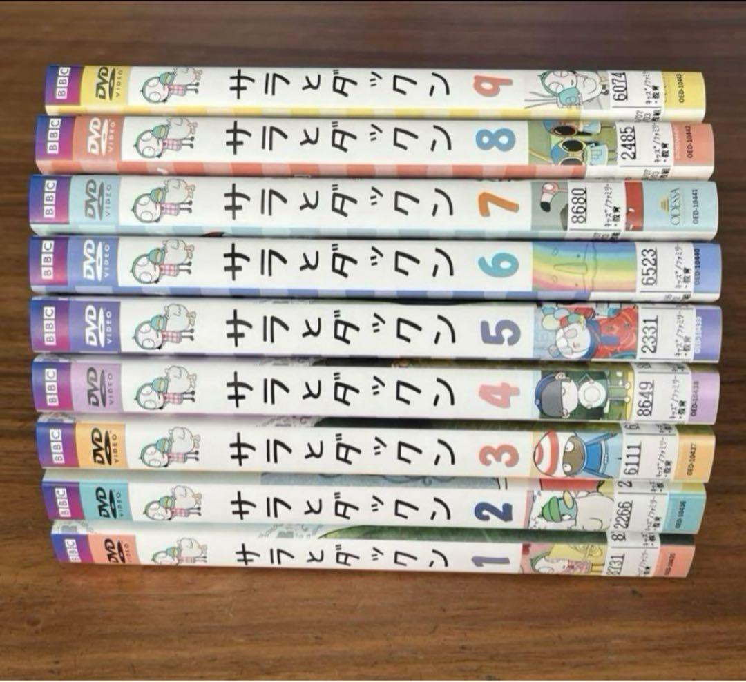 リ138▲∝ サラとダックン レンタル落ちDVD 全9巻 サラとダックン DVD 全9巻 全巻セット - メルカリ