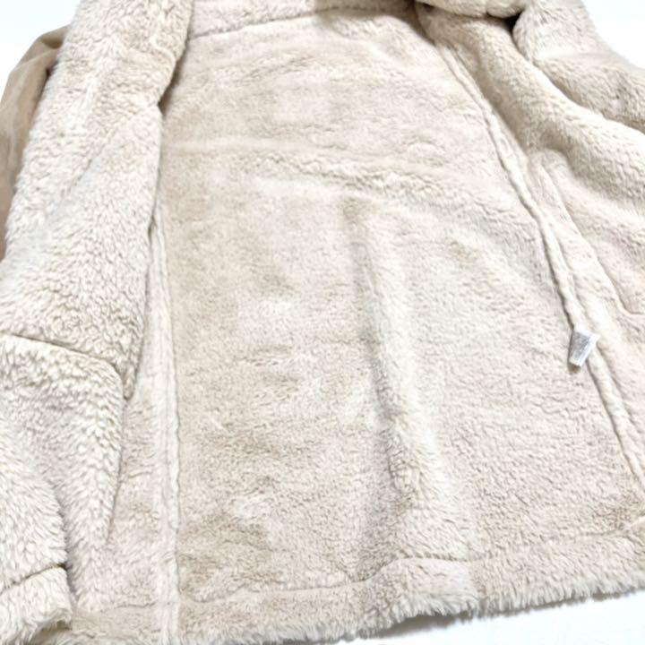 人気♡ ダッフル ロングコート もふもふファー RhLNS-m55574919433 ef-de エフデ ムートン 100%新品