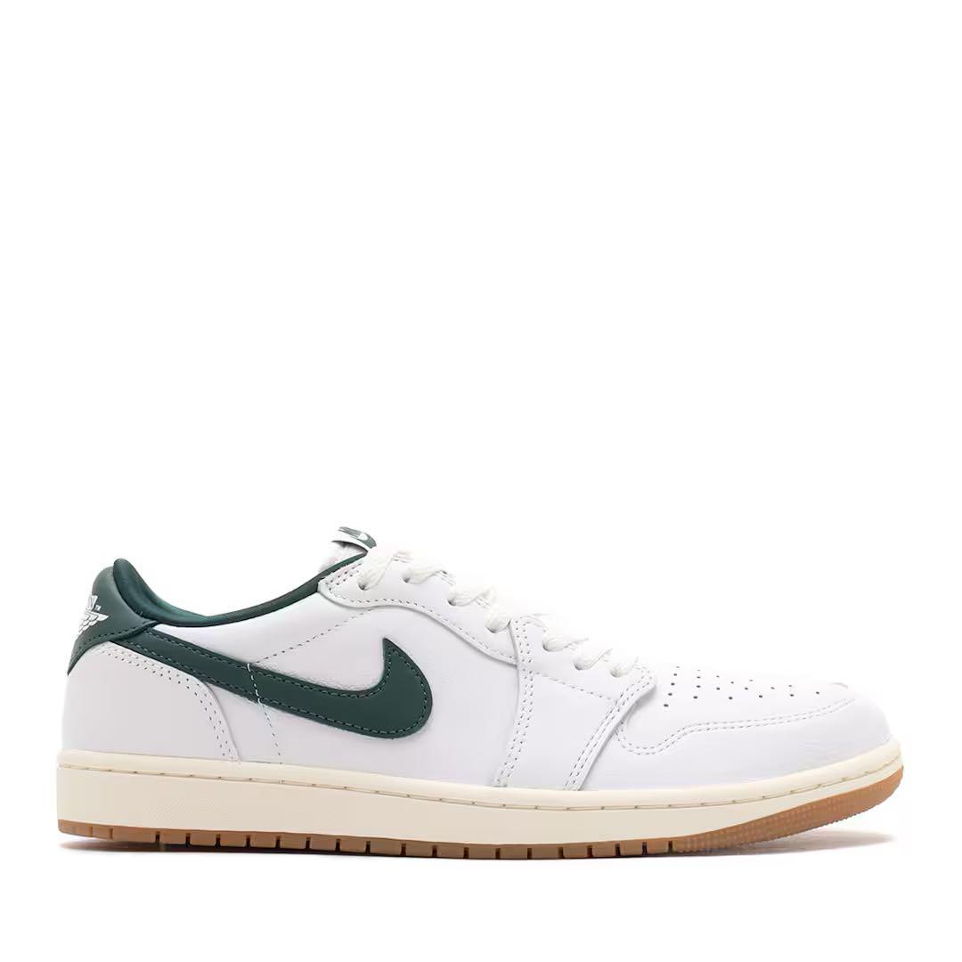 エアジョーダン1 ホワイト/グリーン 27.0 NIKE