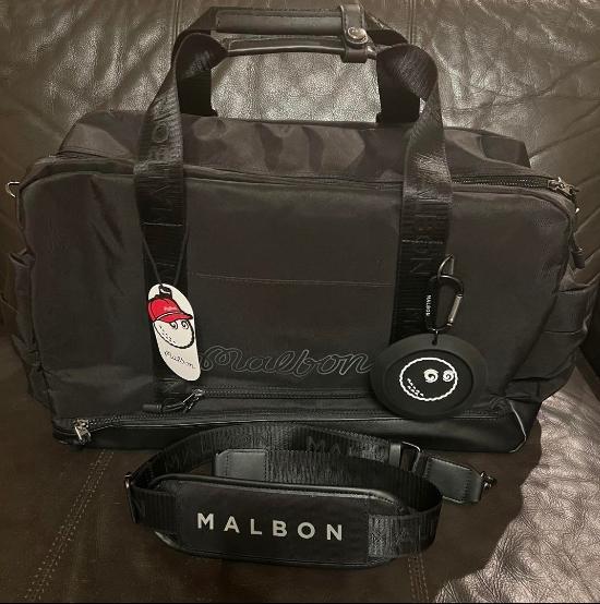 Malbon 2025新作 ゴルフ衣類バッグ 手提げ斜め掛けOK