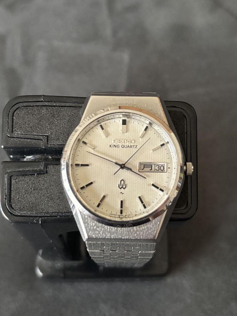 SEIKO セイコー キングクォーツ 不動　5856-8020