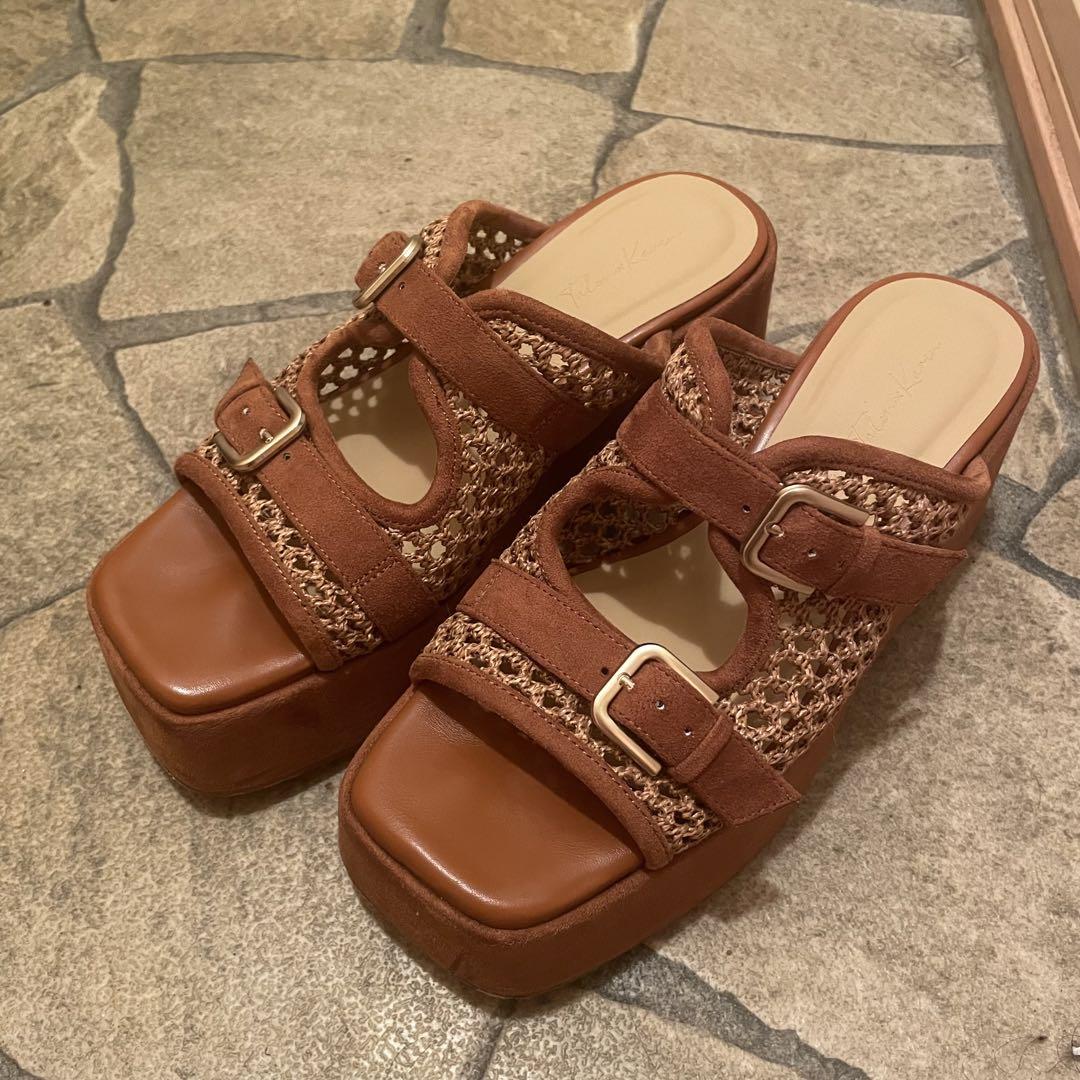 LE TALON KARIN TAKUBO×LE TALON ミュールサンダルL