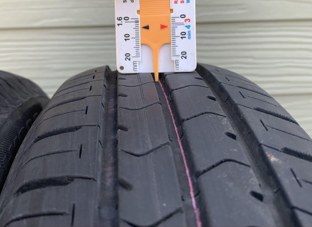 155/65 R13 ブリヂストン NH100C 中古4本セット