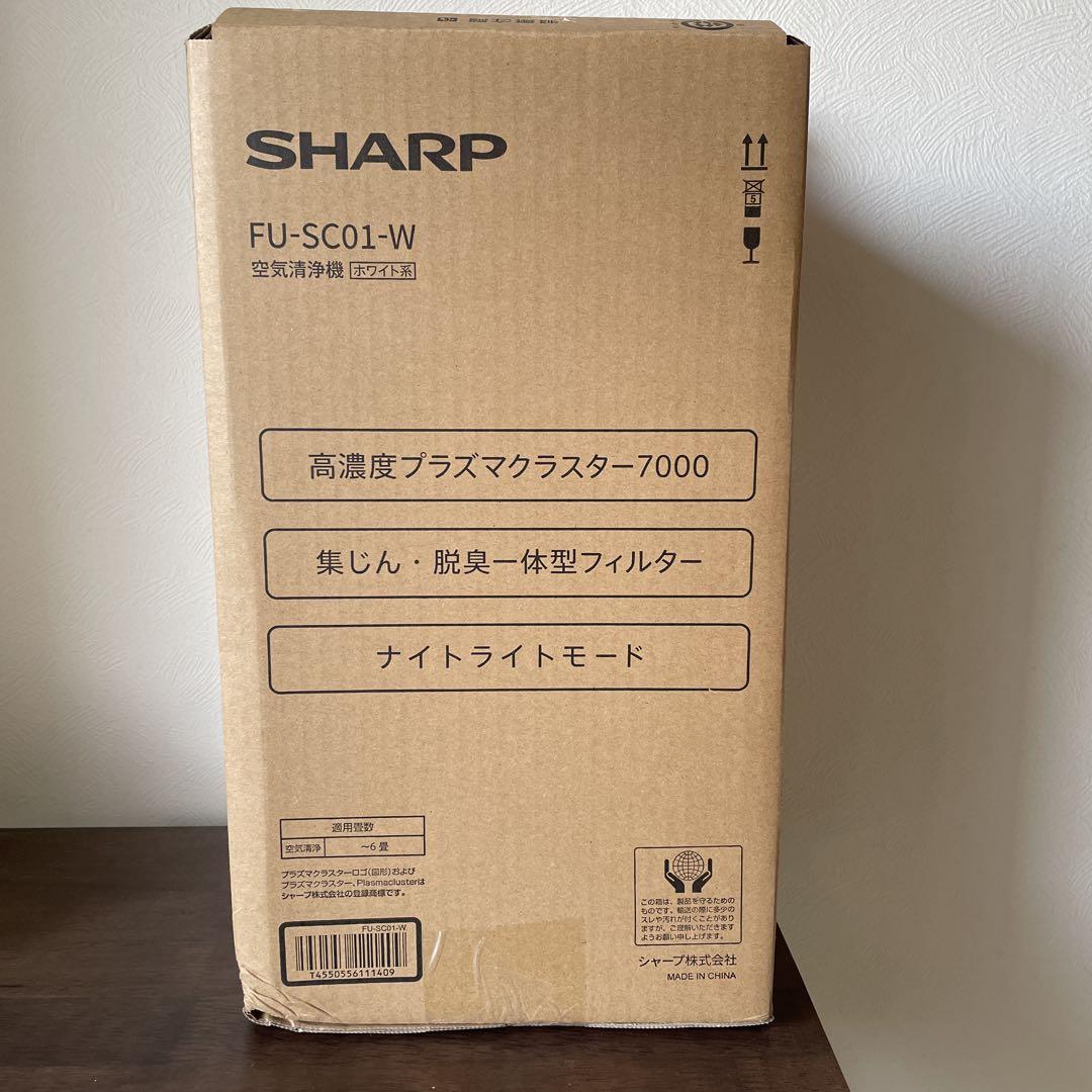 シャープ FU-SC01-W プラズマクラスター7000 [空気清浄機 ~6畳]
