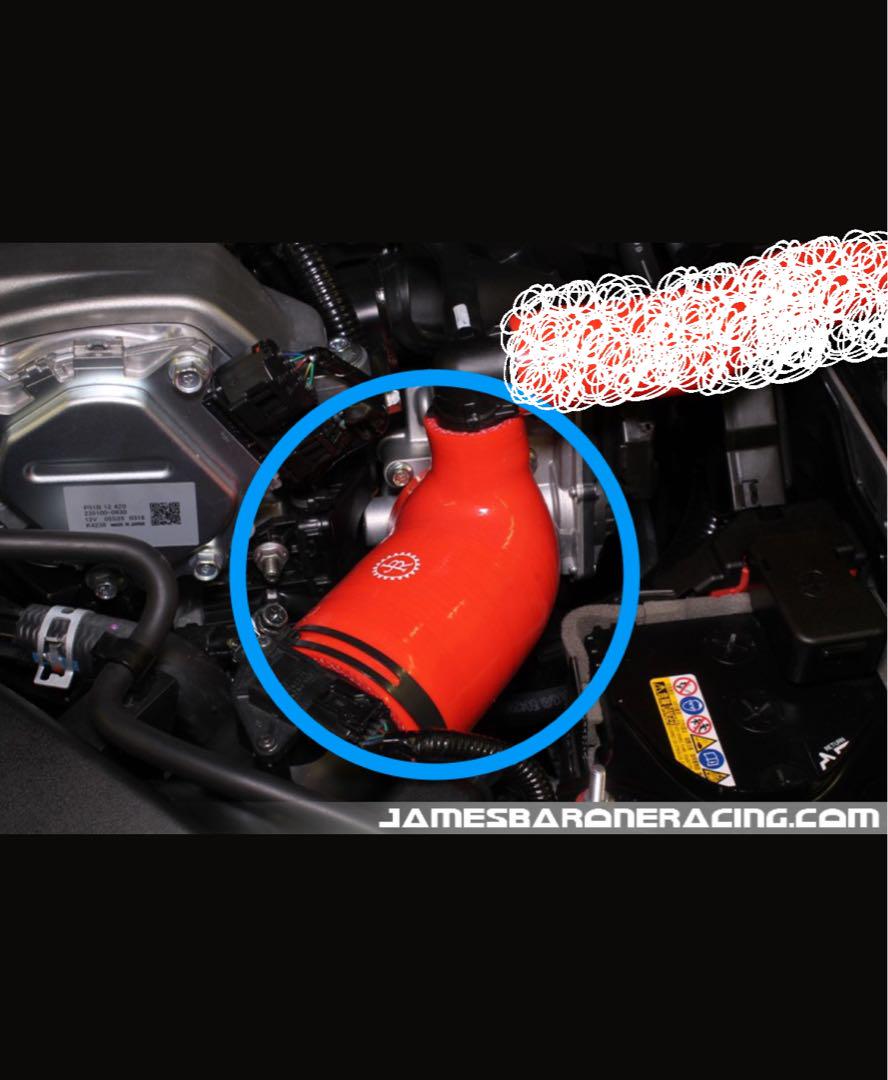 ND  ロードスター RF  インテークホース　レッド　JBR