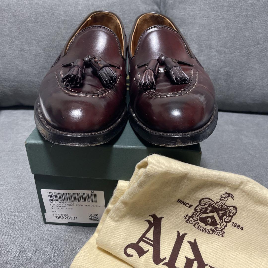 ALDEN 3770 BEAUTY&YOUTH別注 7D タッセルローファー