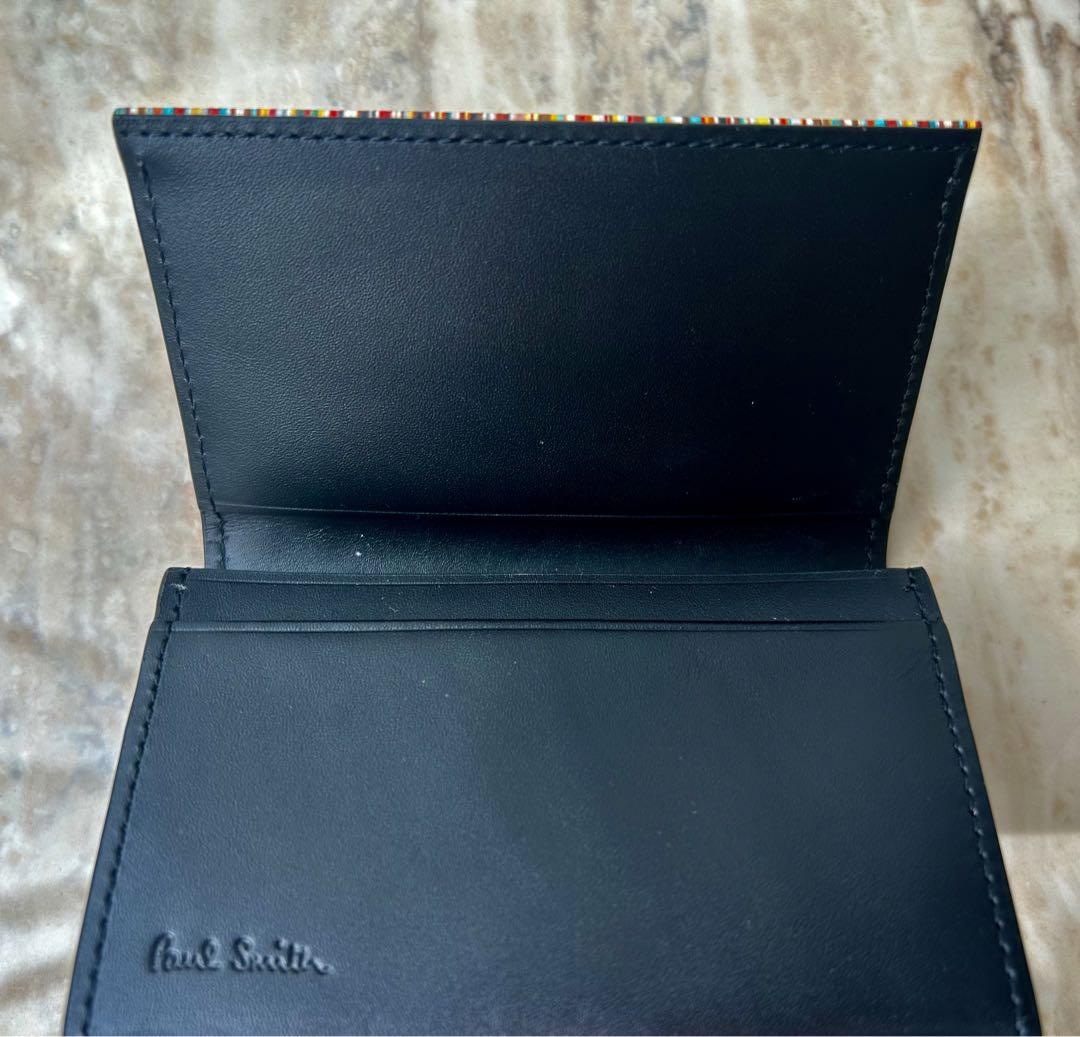 【Takayoshi Shimbo】Paul Smith 名刺入れ　黒革