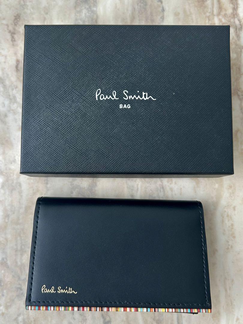 【Takayoshi Shimbo】Paul Smith 名刺入れ　黒革