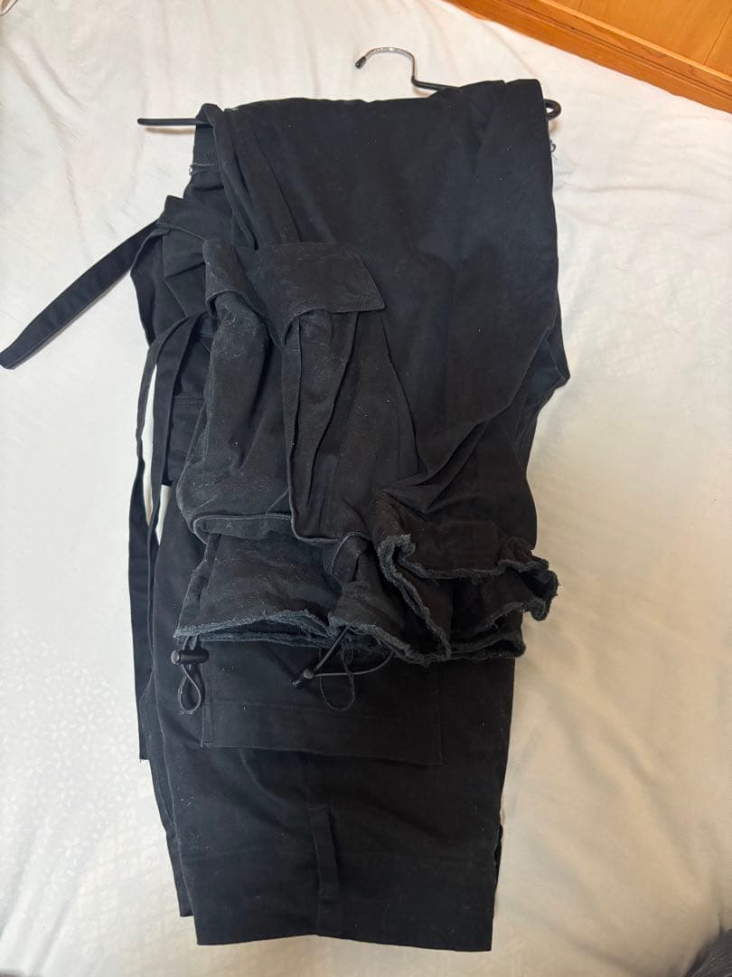 grancy カーゴパンツ ブラック Mサイズ grancy カーゴパンツ ブラック Mサイズ