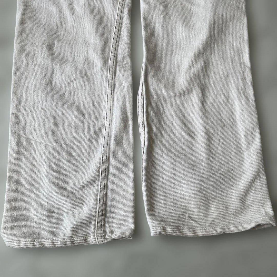 希少 LEVI’S リーバイス501 ホワイトデニム ダメージ