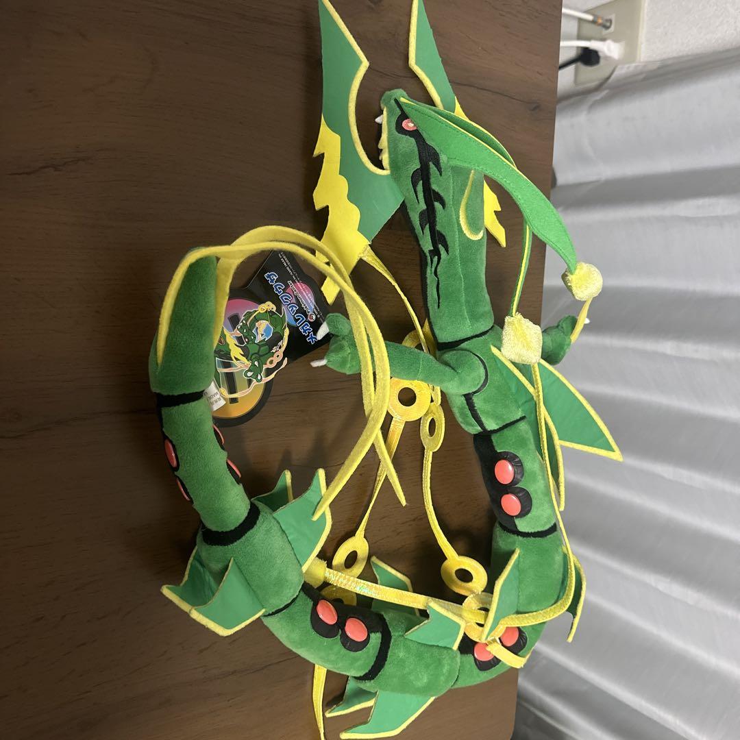 ポケモンセンター メガレックウザ ぬいぐるみ - メルカリ