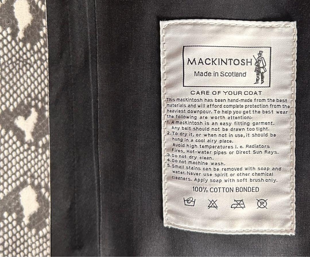 MACKINTOSH/マッキントッシュ × HYKE パイソン柄チェスターコート 画像5