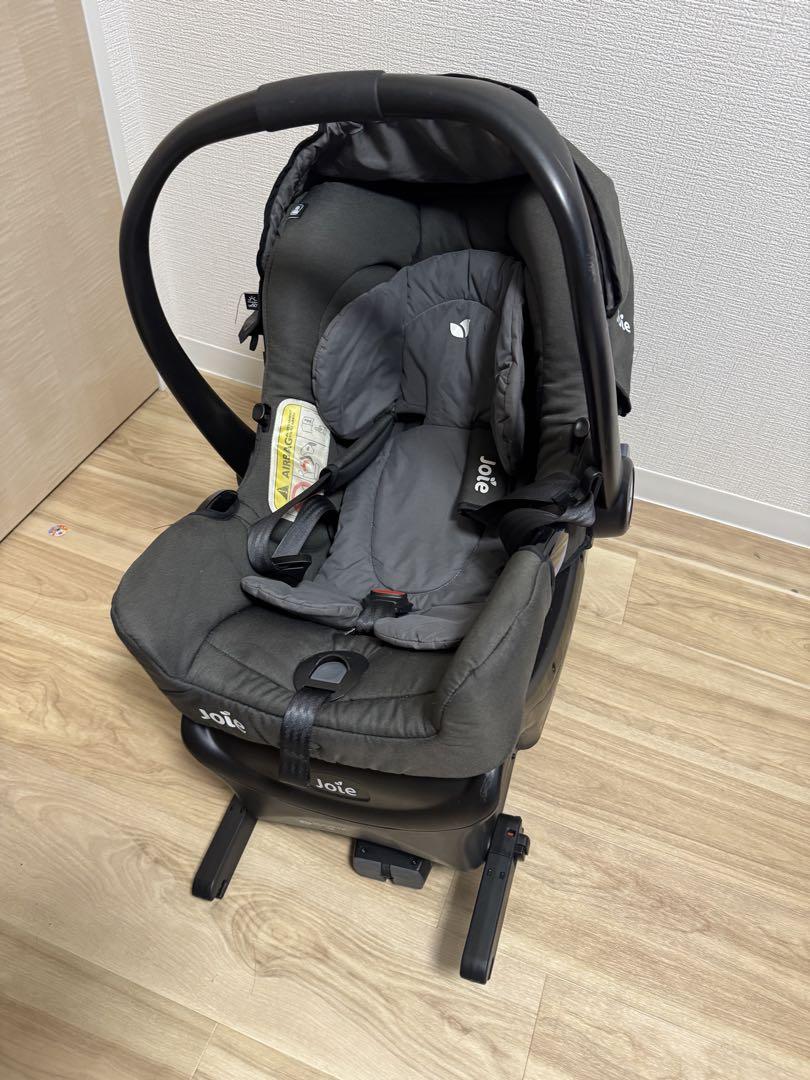 Joie チャイルドシート ベース付き Joie ベビーシート i-Snug ISOFIX対応ベース付 新生児から