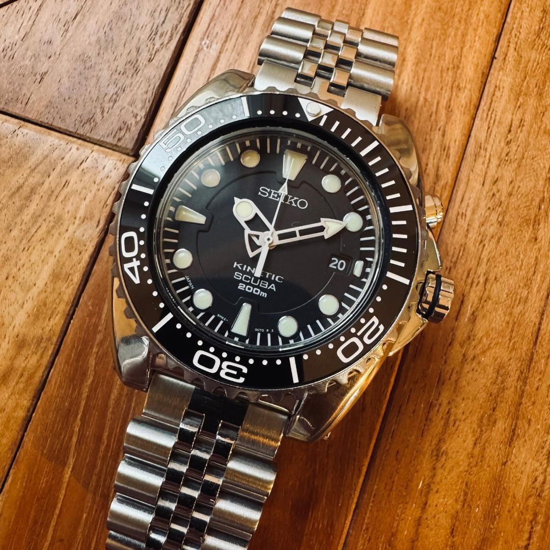 5M62-0BL0 SEIKO セイコー プロスペック ダイバー キネティック