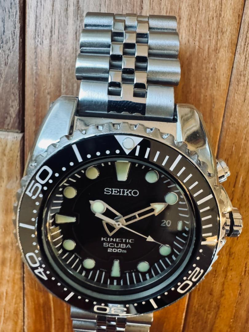 5M62-0BL0 SEIKO セイコー プロスペック ダイバー キネティック