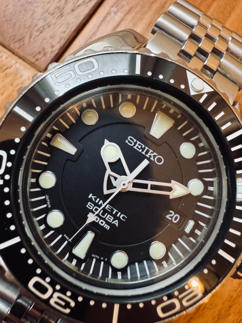 5M62-0BL0 SEIKO セイコー プロスペック ダイバー キネティック