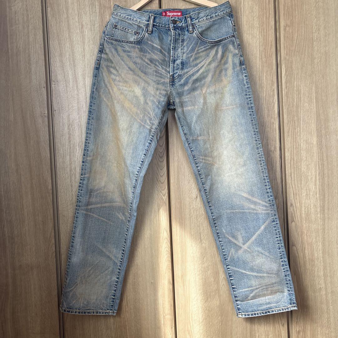 パンツ Supreme Regular Jean Dirty Indigo 30