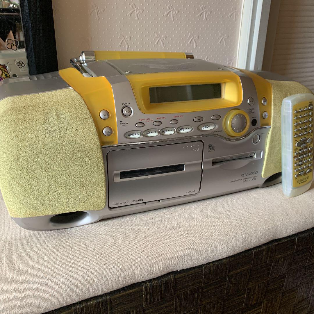 KENWOOD MDX-F3 L & MDディスク5枚ケース入〜おまけ〜 zpcEl-m55602879481 正規店安い