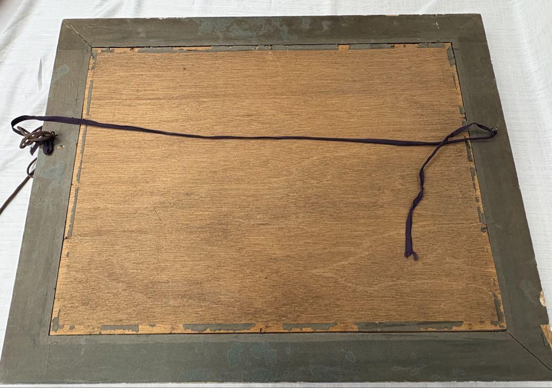 歌川国貞（三代豊国）　浮世絵　「秋野錦千草月影」　額装　絵画　日本画