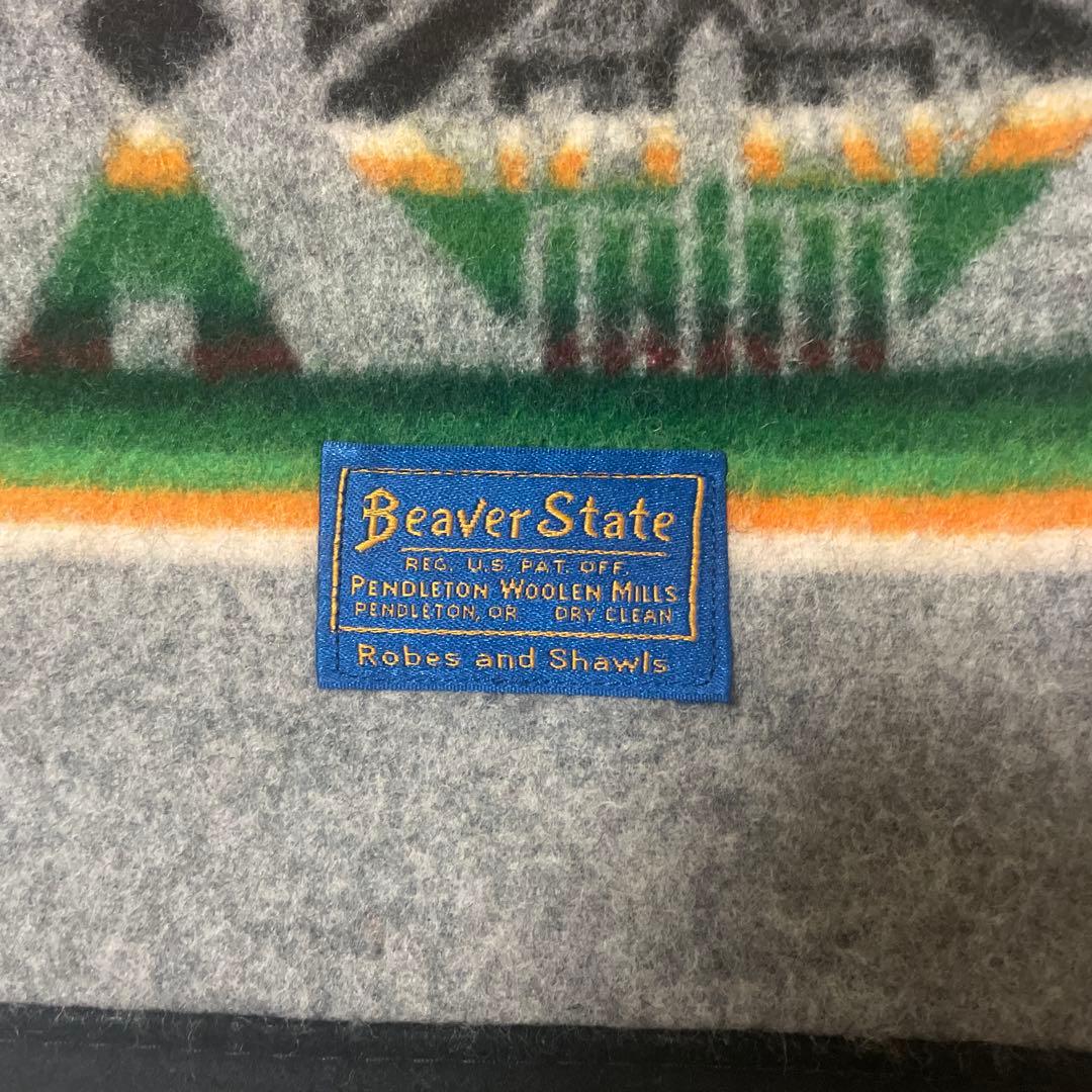 ペンドルトンBeaver State ウールブランケットUSA製 ペンドルトンBeaver State ウールブランケットUSA製