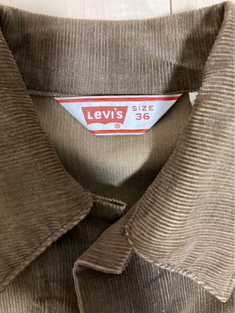 70s Levi‘s 70505 コーデュロイジャケット 36 ダークブラウン
