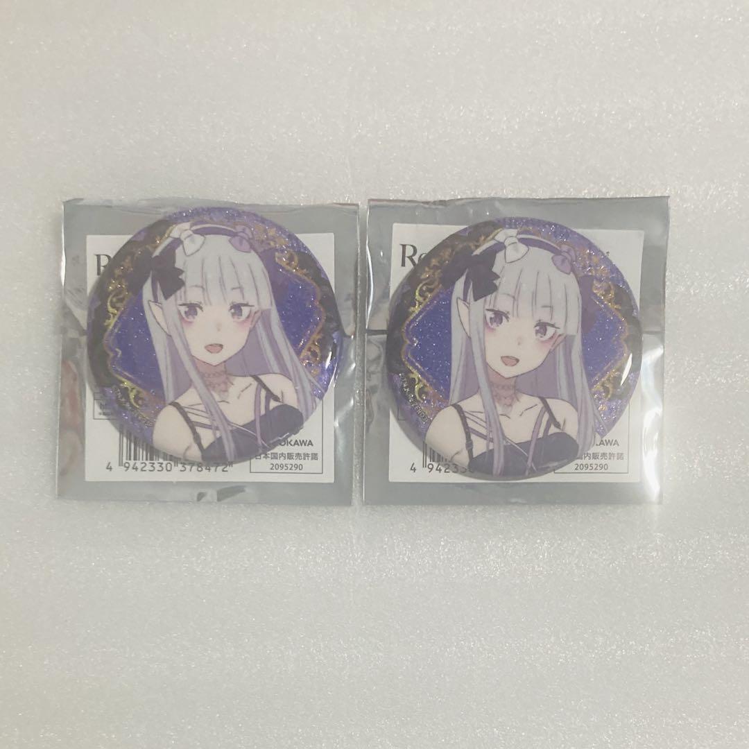 グッズ-バッチ】Re:ゼロから始める異世界生活 きらきら缶バッジ