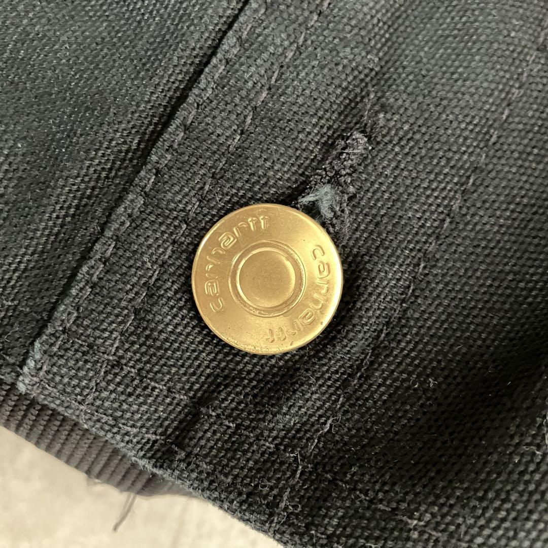 Carhartt R01-M コットンダック オーバーオール/38×32/黒