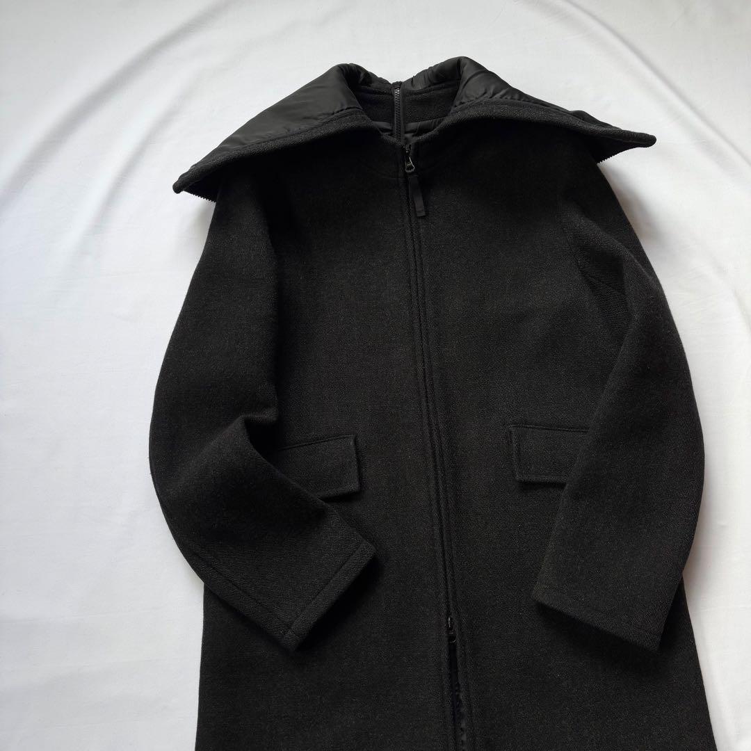 ジャケット・アウター 00s CUSTOM CULTURE zip design wool coat