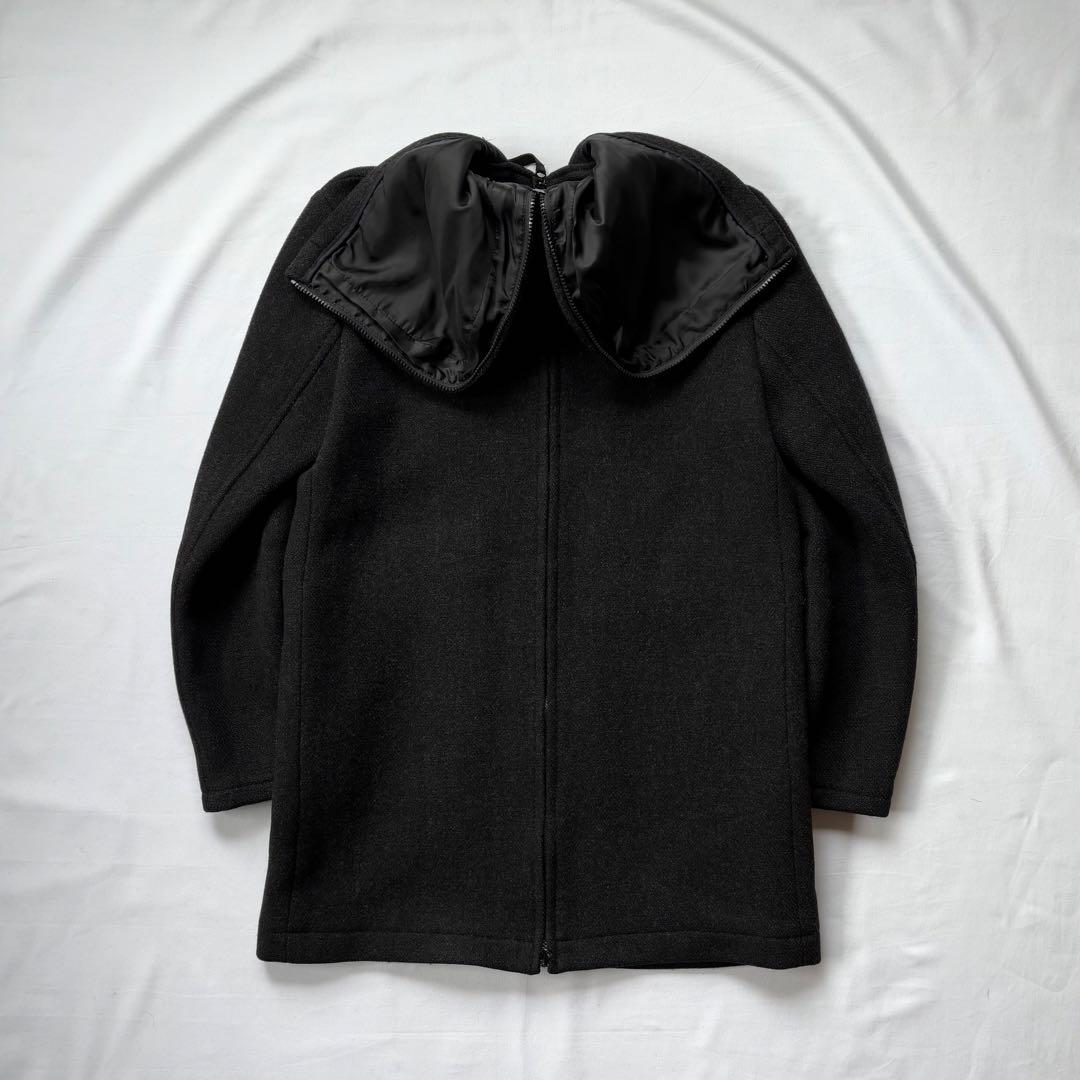 ジャケット・アウター 00s CUSTOM CULTURE zip design wool coat