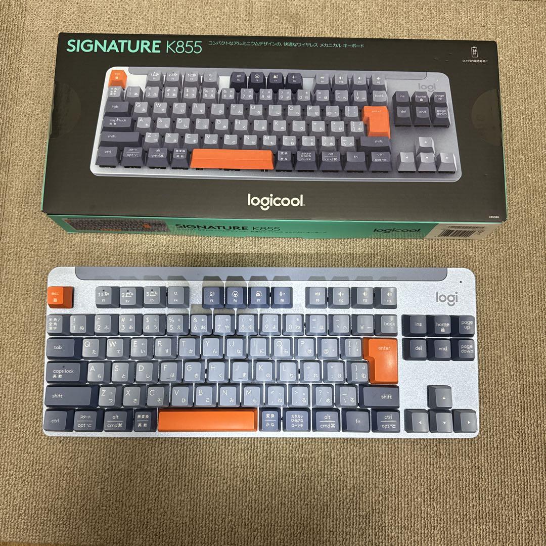 Logicool K855 無線メカニカルキーボード 赤軸