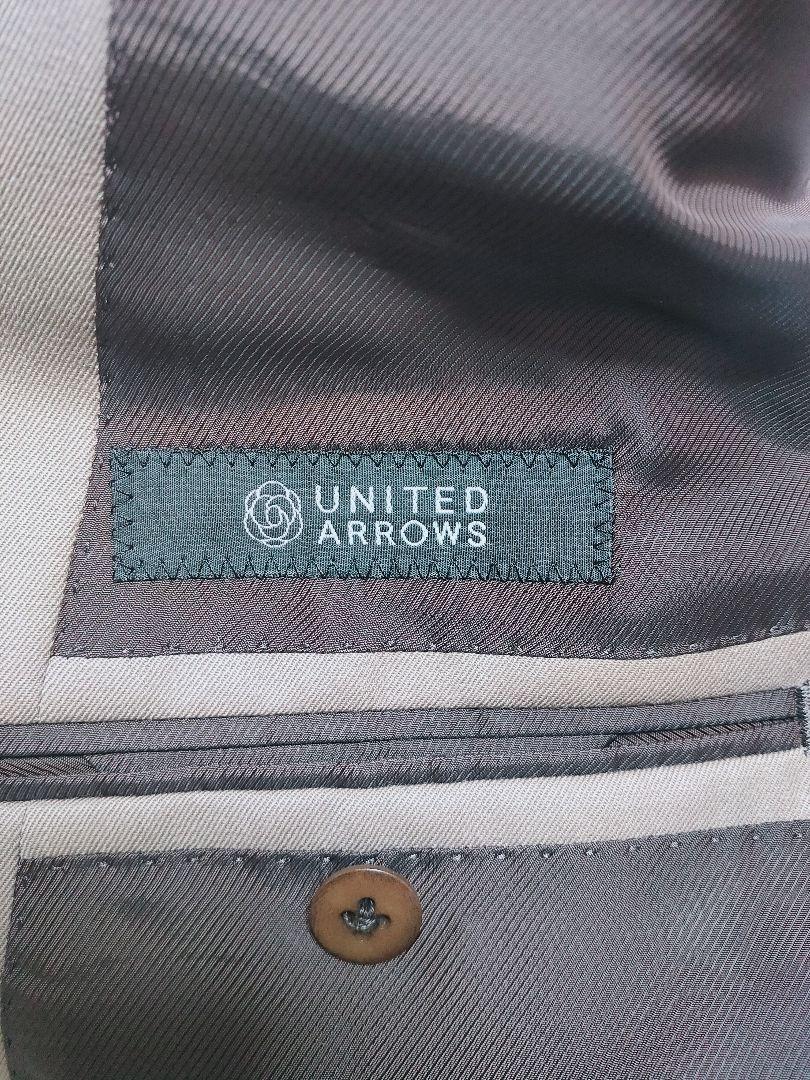 UNITED ARROWS 日本製 ベージュ シングルスーツ セットアップ