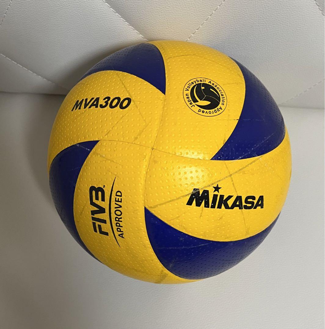 R*u様 未使用　Mikasa ミカサ　MVA300　プロモデル　バレーボール Mikasa プロモデル バレーボール 青と黄 音駒高校 ハイキュー