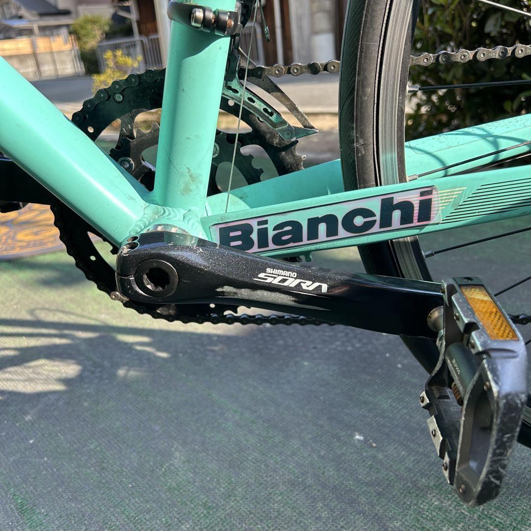 Bianchi魔改造c-sport1(ほぼロードバイク)