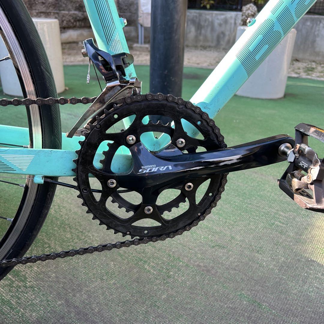 Bianchi魔改造c-sport1(ほぼロードバイク)