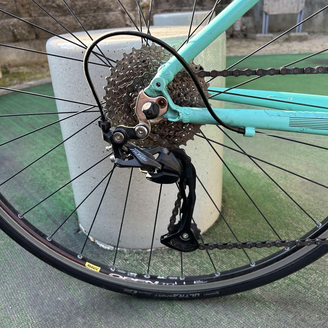Bianchi魔改造c-sport1(ほぼロードバイク)