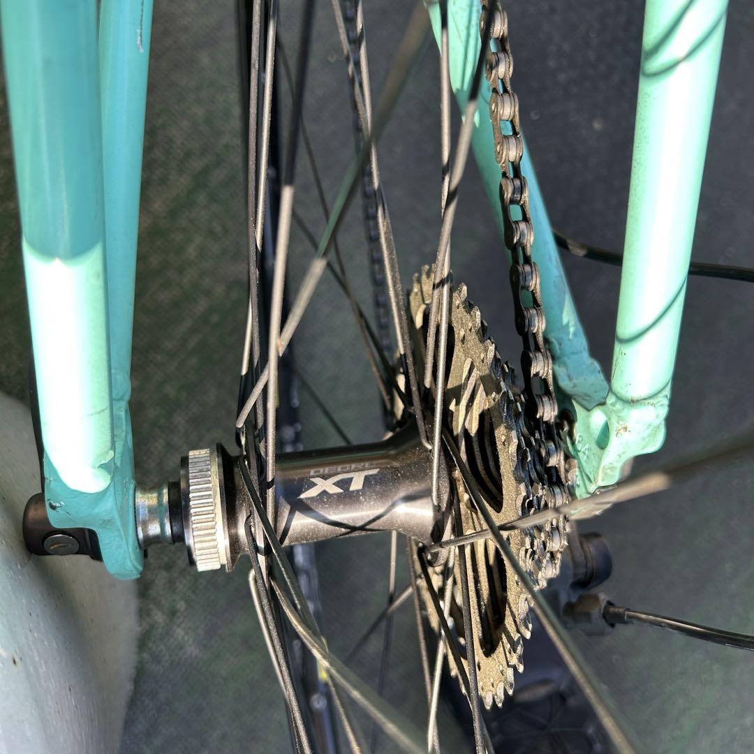 Bianchi魔改造c-sport1(ほぼロードバイク)
