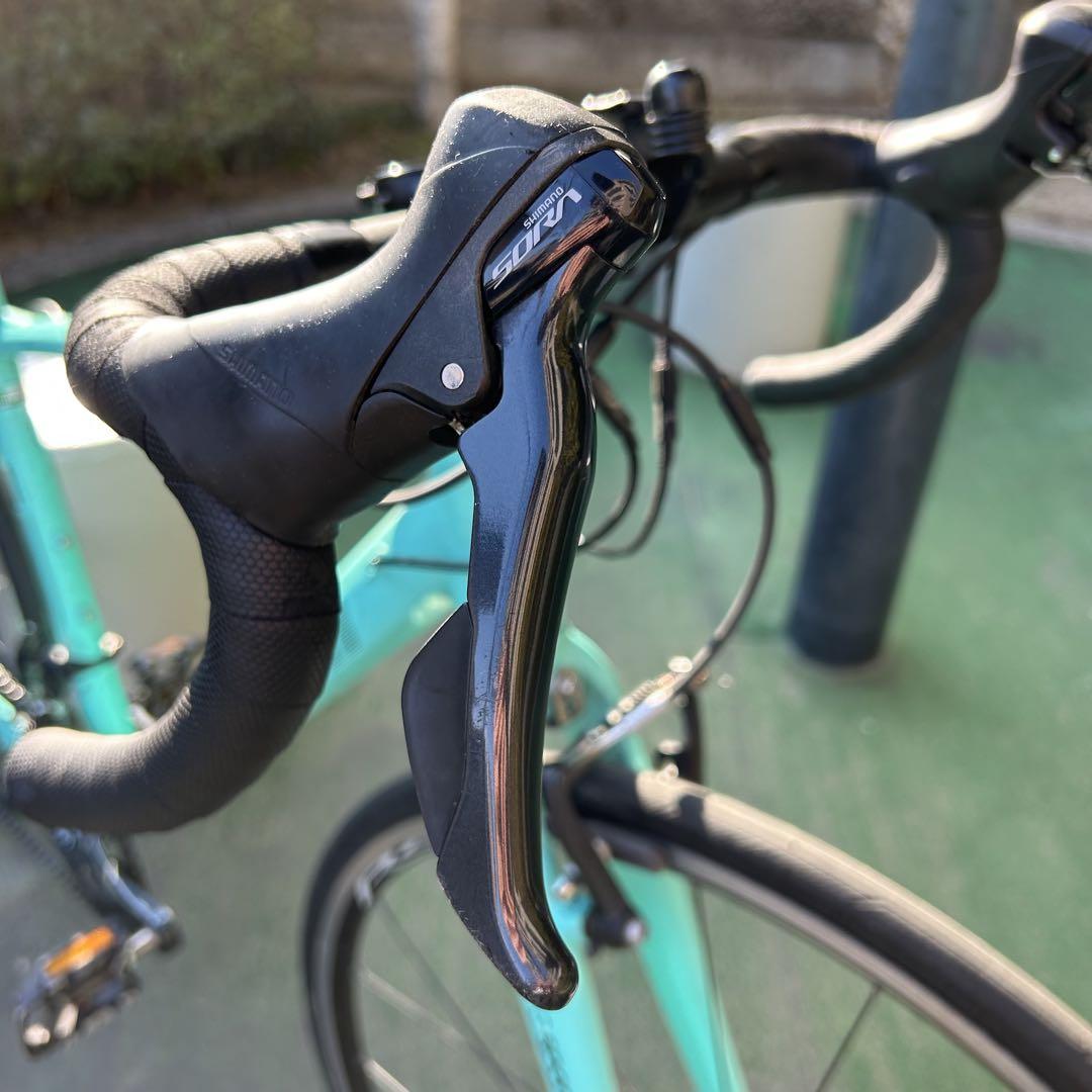 Bianchi魔改造c-sport1(ほぼロードバイク)