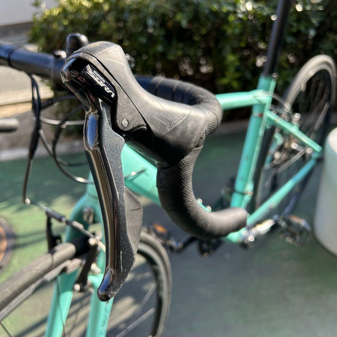 Bianchi魔改造c-sport1(ほぼロードバイク)