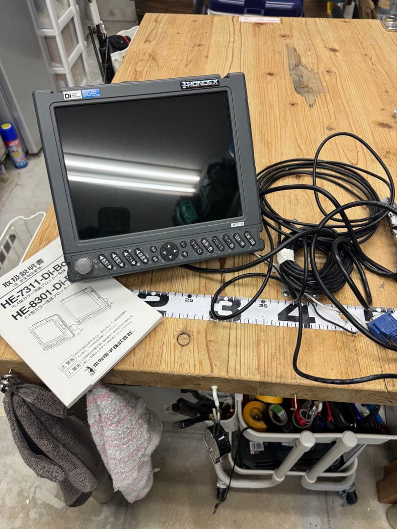 HONDEX ホンデックス GPS魚探　HE-7311Di-Bo 10.4インチ
