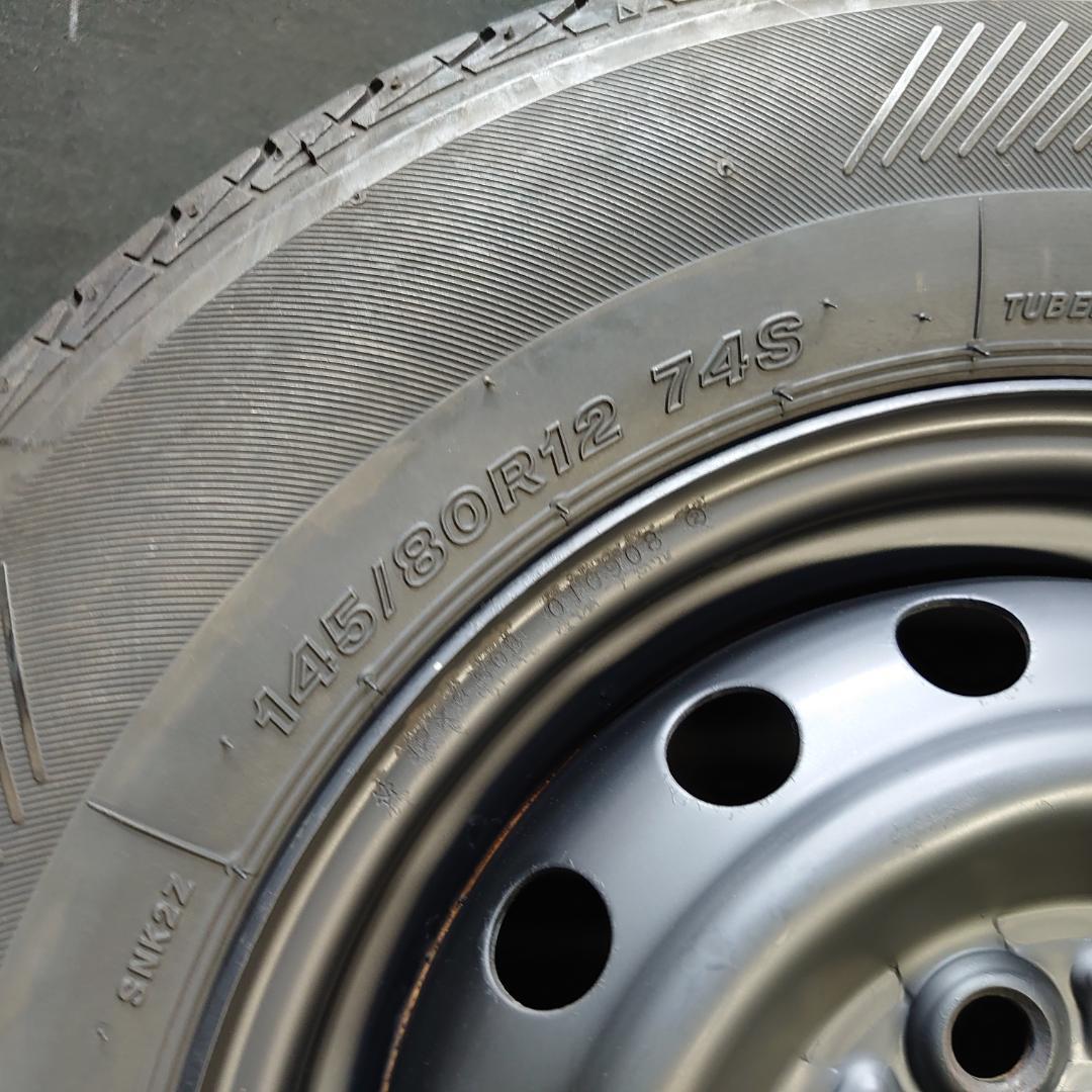 ホンダ純正 145/80R12 ザッツ ライフ PCD100 #24398 ホンダ純正 145/80R12 ザッツ ライフ PCD100 #24398