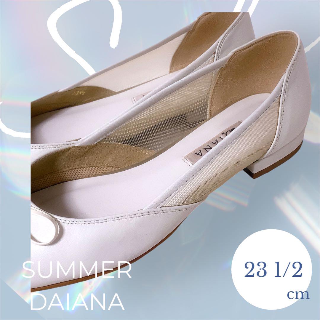 DAIANA シースルー バレエシューズ 23 1/2 cm