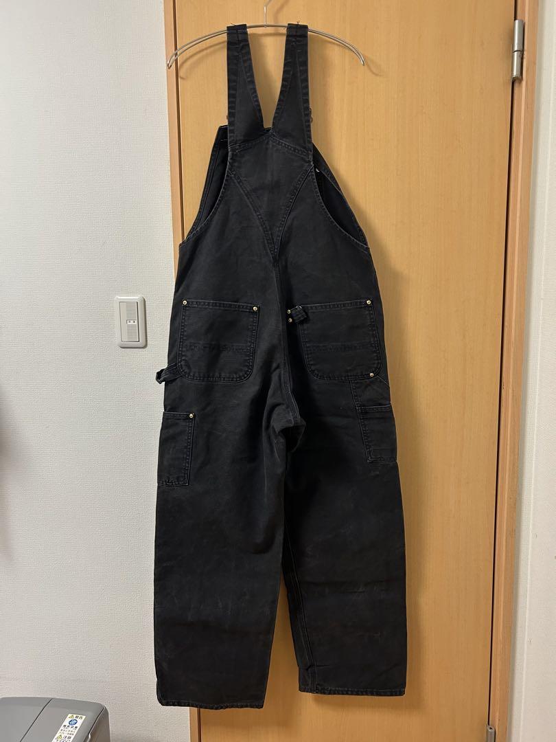 【美品】古着 90s Carhartt ダブルニー ダック オーバーオールメンズ